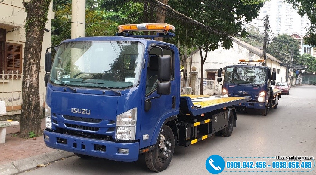 Giá Xe Cứu Hộ Sàn Trượt 3 Tấn - 4 Tấn - 5 Tấn Đời 2022